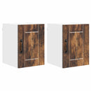 Vægskab LUCCA 2 pcs Røget eg 30 x 31 x 40 cm Konstrueret træ