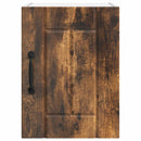 Vægskab LUCCA 2 pcs Røget eg 30 x 31 x 40 cm Konstrueret træ