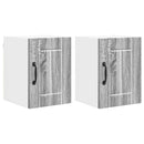 Vægskab LUCCA 2 pcs Grå sonoma-eg 30 x 31 x 40 cm