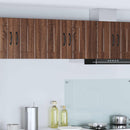Vægskab LUCCA 2 pcs Brunt eg 30 x 31 x 40 cm Konstrueret træ