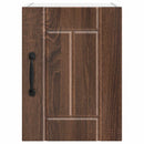 Vægskab LUCCA 2 pcs Brunt eg 30 x 31 x 40 cm Konstrueret træ