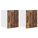 Vægskab LUCCA 2 pcs Gammelt træ 30 x 31 x 40 cm Konstrueret træ