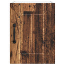 Vægskab LUCCA 2 pcs Gammelt træ 30 x 31 x 40 cm Konstrueret træ
