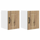 Vægskab LUCCA 2 pcs Artisan-eg 30 x 31 x 40 cm Konstrueret træ