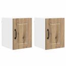 Vægskab LUCCA 2 pcs Artisan-eg Konstrueret træ