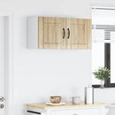 Vægskab LUCCA 2 pcs Sonoma-eg 40 x 31 x 40 cm Konstrueret træ