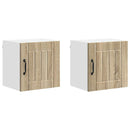 Vægskab LUCCA 2 pcs Sonoma-eg 40 x 31 x 40 cm Konstrueret træ