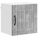 Vægskab LUCCA 2 pcs Betongrå 40 x 31 x 40 cm Konstrueret træ