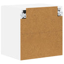 Vægskab LUCCA 2 pcs Hvid højglans 40 x 31 x 40 cm