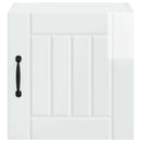 Vægskab LUCCA 2 pcs Hvid højglans 40 x 31 x 40 cm