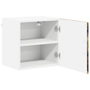 Vægskab LUCCA 2 pcs Røget eg 40 x 31 x 40 cm Konstrueret træ