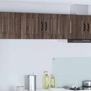 Vægskab LUCCA 2 pcs Brunt eg 40 x 31 x 40 cm Konstrueret træ