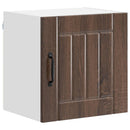 Vægskab LUCCA 2 pcs Brunt eg 40 x 31 x 40 cm Konstrueret træ
