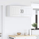 Vægskab LUCCA 2 pcs Hvid 50 x 31 x 40 cm Konstrueret træ