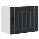 Vægskab LUCCA 2 pcs Sort 50 x 31 x 40 cm Konstrueret træ