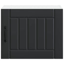 Vægskab LUCCA 2 pcs Sort 50 x 31 x 40 cm Konstrueret træ