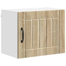 Vægskab LUCCA 2 pcs Sonoma-eg 50 x 31 x 40 cm Konstrueret træ