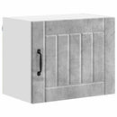 Vægskab LUCCA 2 pcs Betongrå 50 x 31 x 40 cm Konstrueret træ