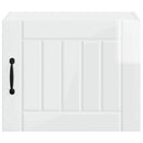 Vægskab LUCCA 2 pcs Hvid højglans 50 x 31 x 40 cm