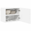 Vægskab LUCCA 2 pcs Hvid højglans 50 x 31 x 40 cm