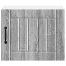 Vægskab LUCCA 2 pcs Grå sonoma-eg 50 x 31 x 40 cm