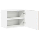 Vægskab LUCCA 2 pcs Brunt eg 50 x 31 x 40 cm Konstrueret træ
