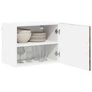 Vægskab LUCCA 2 pcs Gammelt træ 50 x 31 x 40 cm Konstrueret træ