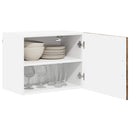 Vægskab LUCCA 2 pcs Gammelt træ 50 x 31 x 40 cm Konstrueret træ