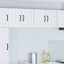 Vægskab LUCCA 2 pcs Hvid 60 x 31 x 40 cm Konstrueret træ
