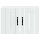 Vægskab LUCCA 2 pcs Hvid 60 x 31 x 40 cm Konstrueret træ