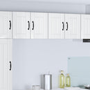 Vægskab LUCCA 2 pcs Hvid højglans 60 x 31 x 40 cm