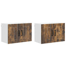 Vægskab LUCCA 2 pcs Røget eg 60 x 31 x 40 cm Konstrueret træ