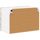 Vægskab LUCCA 2 pcs Røget eg 60 x 31 x 40 cm Konstrueret træ