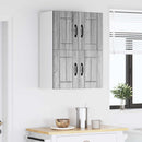 Vægskab LUCCA 2 pcs Grå sonoma-eg 60 x 31 x 40 cm