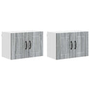 Vægskab LUCCA 2 pcs Grå sonoma-eg 60 x 31 x 40 cm