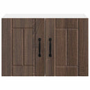 Vægskab LUCCA Brunt eg 60 x 31 x 40 cm Konstrueret træ