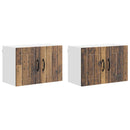 Vægskab LUCCA 2 pcs Gammelt træ 60 x 31 x 40 cm Konstrueret træ