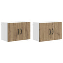 Vægskab LUCCA 2 pcs Artisan-eg 60 x 31 x 40 cm Konstrueret træ