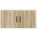 Vægskab LUCCA Sonoma-eg 80 x 31 x 40 cm Konstrueret træ