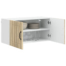 Vægskab LUCCA Sonoma-eg 80 x 31 x 40 cm Konstrueret træ