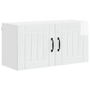 Vægskab LUCCA Hvid højglans 80 x 31 x 40 cm Konstrueret træ