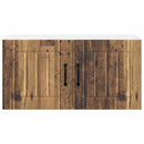 Vægskab LUCCA Gammelt træ 80 x 31 x 40 cm Konstrueret træ