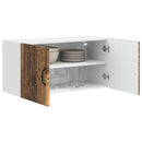 Vægskab LUCCA Gammelt træ 80 x 31 x 40 cm Konstrueret træ