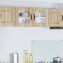 Væglågskab LUCCA Sonoma-eg 80 x 31 x 40 cm Konstrueret træ