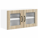Væglågskab LUCCA Sonoma-eg 80 x 31 x 40 cm Konstrueret træ