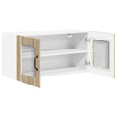 Væglågskab LUCCA Sonoma-eg 80 x 31 x 40 cm Konstrueret træ