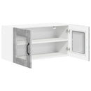 Væglågskab LUCCA Betongrå 80 x 31 x 40 cm Konstrueret træ
