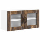 Væglågskab LUCCA Røget eg 80 x 31 x 40 cm Konstrueret træ