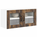Væglågskab LUCCA Røget eg 80 x 31 x 40 cm Konstrueret træ