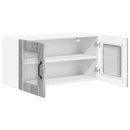 Væglågskab LUCCA Grå sonoma-eg 80 x 31 x 40 cm Konstrueret træ